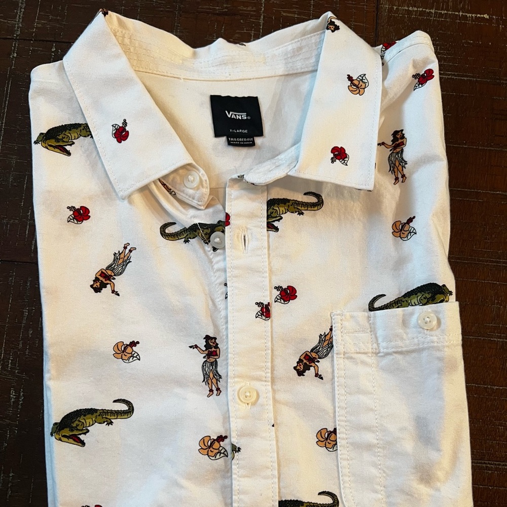 Van’s Hula Girl button up